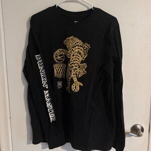 Men's Nike Black Chinese New Year "Dunkin' Master" SE Long Sleeve T-Shirt